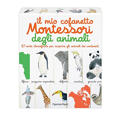 Il Mio Cofanetto Montessori Degli Animali Italiano Copertina Flessibile 25 Ott 2016 0