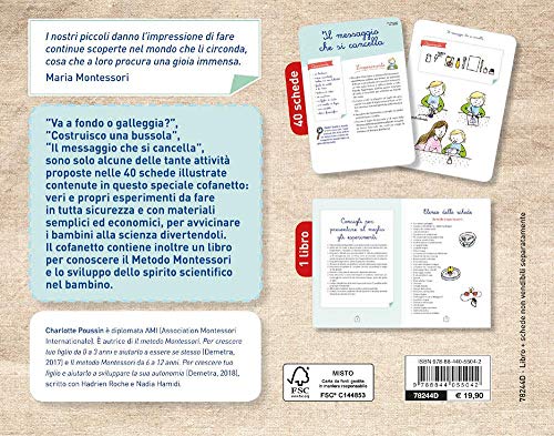 Il Metodo Montessori Per Scoprire La Scienza Con 40 Schede Italiano Copertina Flessibile 3 Lug 2019 0 0.jpg