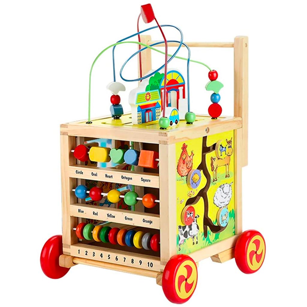 Carrello Primi Passi In Legno Girello Multiattivita Per Bambini Da 1 Anno.jpg